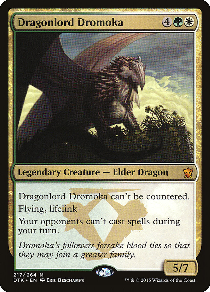 Dragonlord Dromoka (217) [Dragons of Tarkir] | Odin's Place