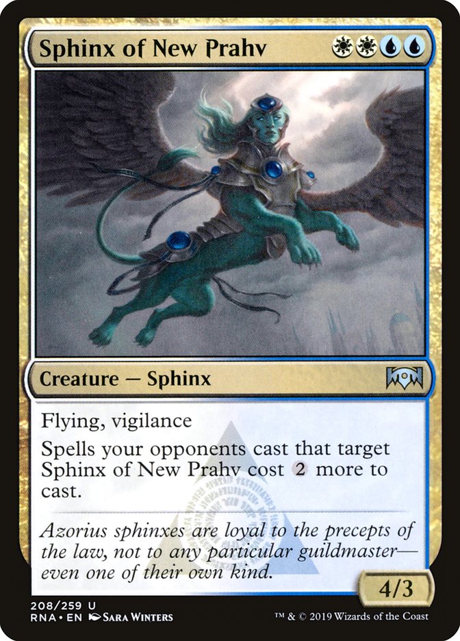 Sphinx of New Prahv (208) [Ravnica Allegiance] | Odin's Place
