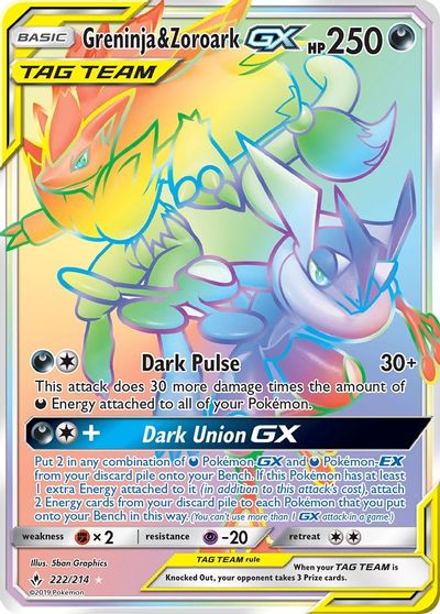 Greninja & Zoroark GX (secret) | Odin's Place