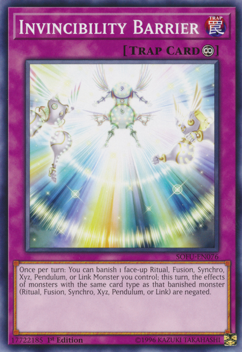 Invincibility Barrier [SOFU-EN076] Common | Odin's Place