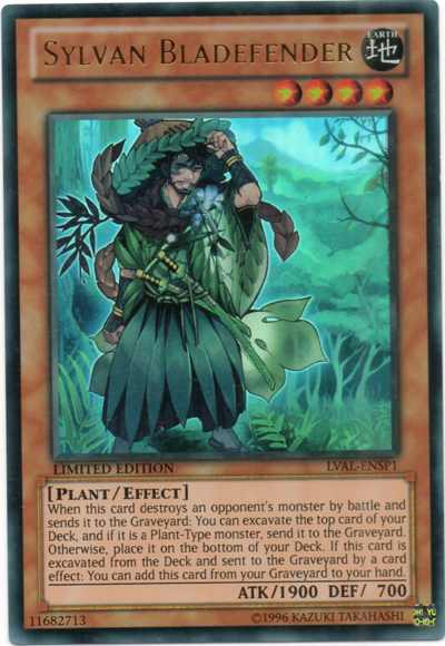 Sylvan Bladefender [LVAL-ENSP1] Ultra Rare | Odin's Place