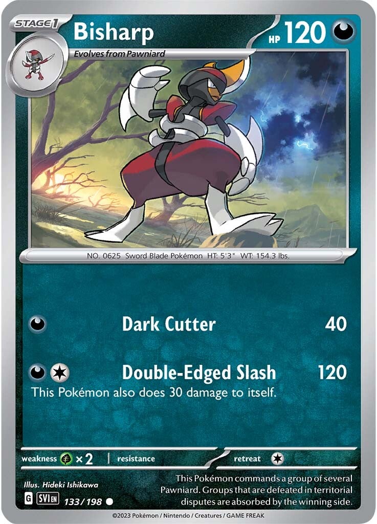 Bisharp (133/198) [Scarlet & Violet: Base Set] | Odin's Place