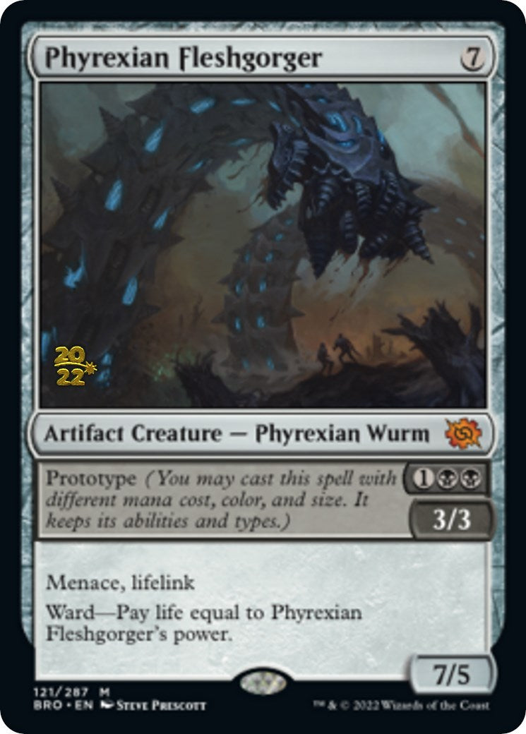 Phyrexian Fleshgorger [The Brothers' War Prerelease Promos] | Odin's Place