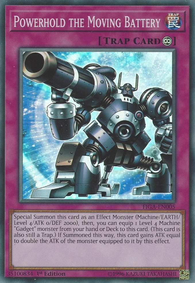 Powerhold the Moving Battery [FIGA-EN005] Super Rare | Odin's Place