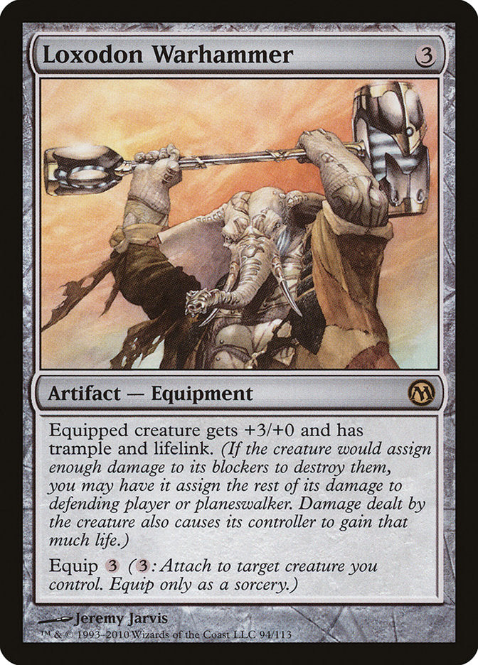 Loxodon Warhammer (94) [Duels of the Planeswalkers] | Odin's Place