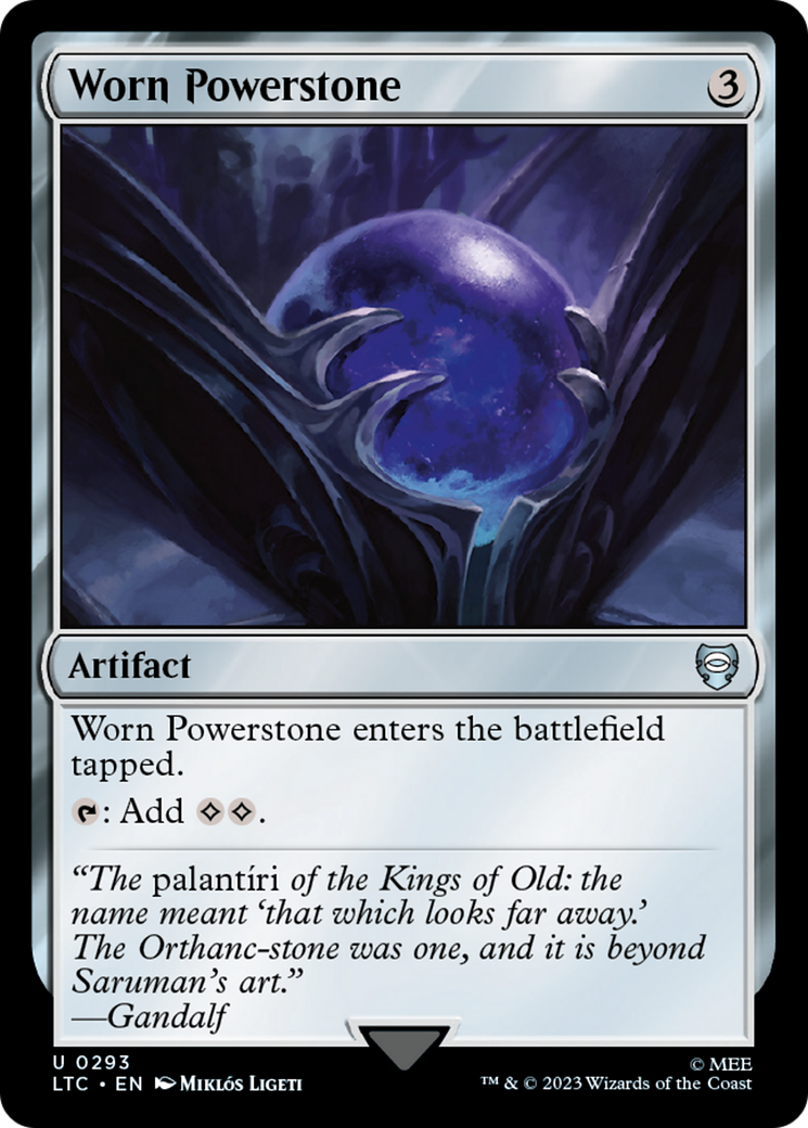 Worn Powerstone [The Lord of the Rings: Tales of Middle-Earth Commander] | Odin's Place