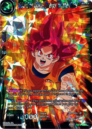 SSG Son Goku, Energy of the Gods (Special Pack Set 6) (P-094) [Promotion Cards] | Odin's Place
