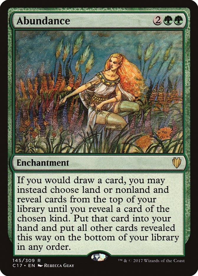 Abundance (145) [Commander 2017] | Odin's Place