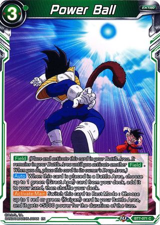 Power Ball (BT7-071) [Assault of the Saiyans] | Odin's Place