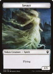 Angel // Spirit Double-Sided Token [Commander Legends Tokens] | Odin's Place