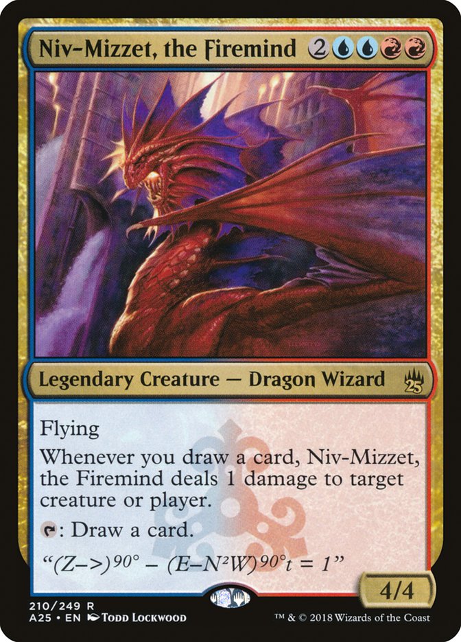 Niv-Mizzet, the Firemind (210) [Masters 25] | Odin's Place
