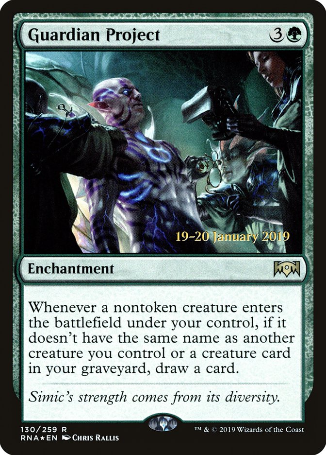 Guardian Project (130) [Ravnica Allegiance Prerelease Promos] | Odin's Place