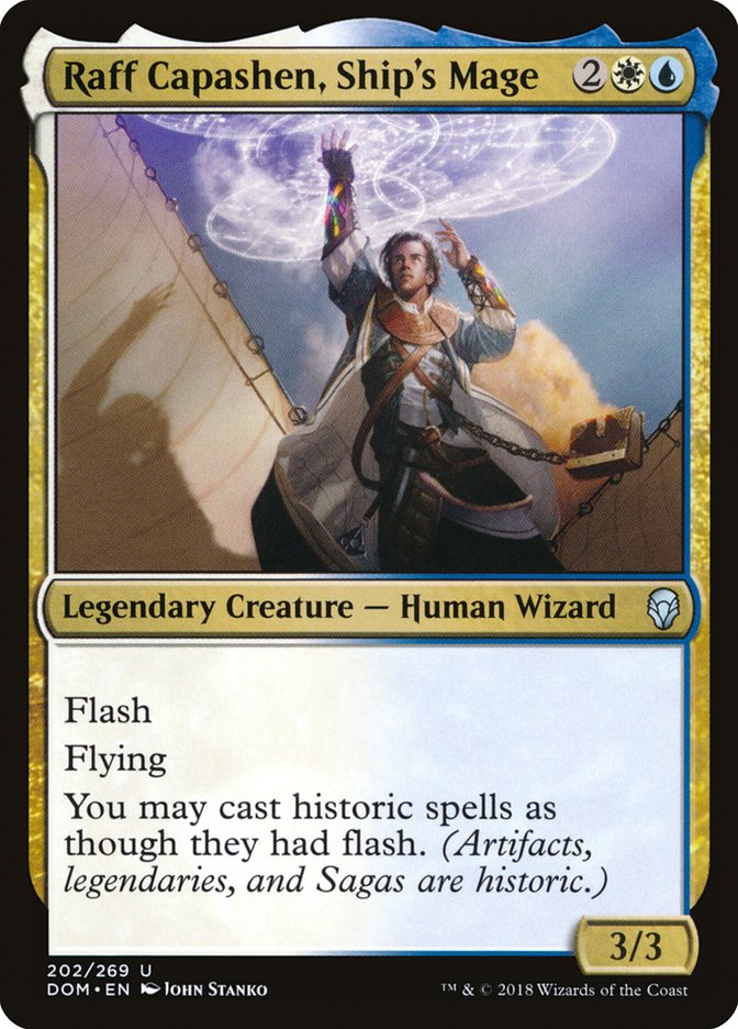 Raff Capashen, Ship's Mage (202) [Dominaria] | Odin's Place