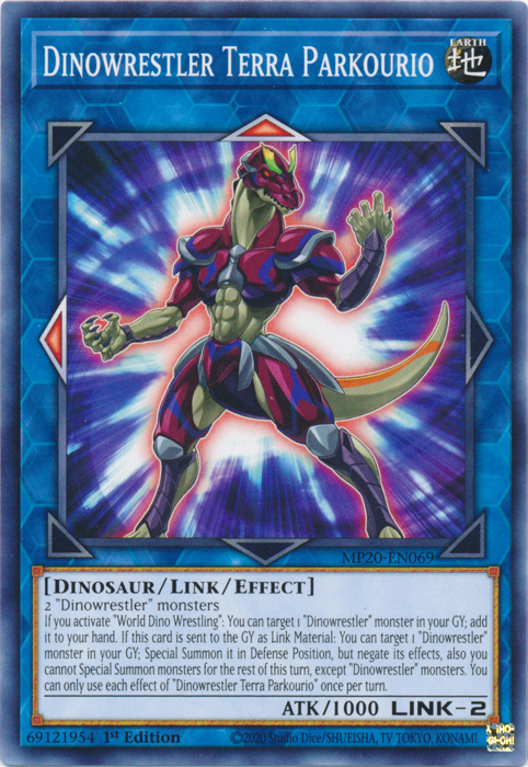 Dinowrestler Terra Parkourio [MP20-EN069] Common | Odin's Place