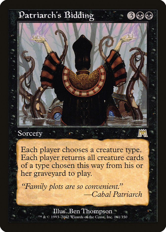Patriarch's Bidding (161) [Onslaught] | Odin's Place