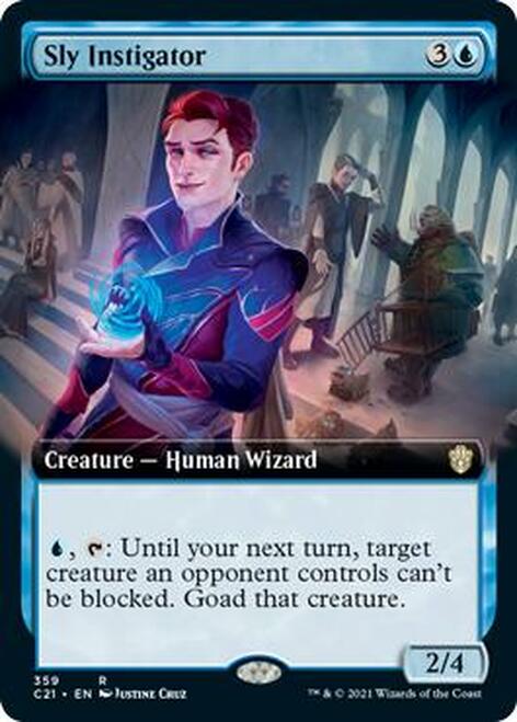 Sly Instigator (Extended Art) [Commander 2021] | Odin's Place