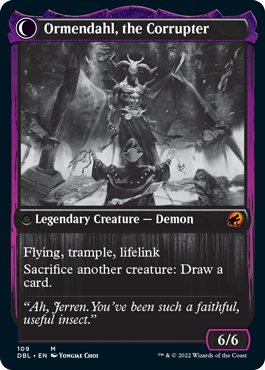 Jerren, Corrupted Bishop // Ormendahl, the Corrupted [Innistrad: Double Feature] | Odin's Place