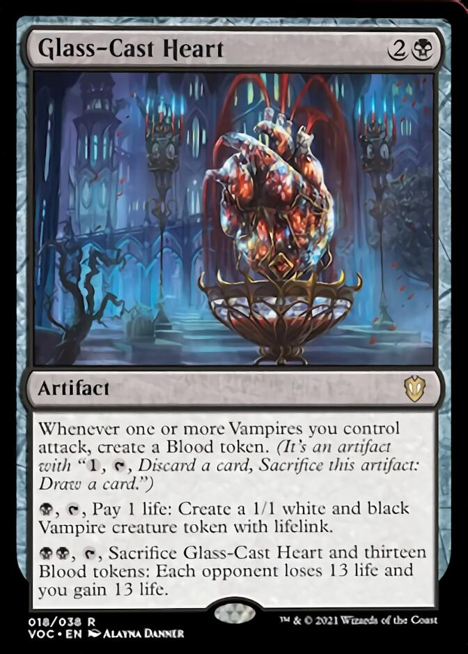 Glass-Cast Heart [Innistrad: Crimson Vow Commander] | Odin's Place
