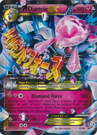 M Diancie EX (XY44) (Jumbo Card) [XY: Black Star Promos] | Odin's Place