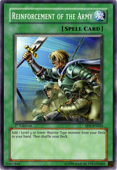 Reinforcement of the Army [SD5-EN024] Common | Odin's Place