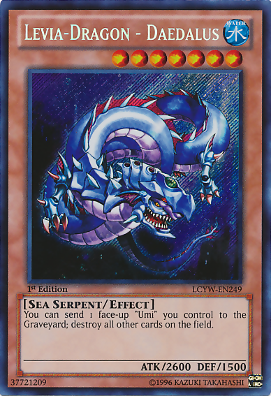 Levia-Dragon - Daedalus [LCYW-EN249] Secret Rare | Odin's Place