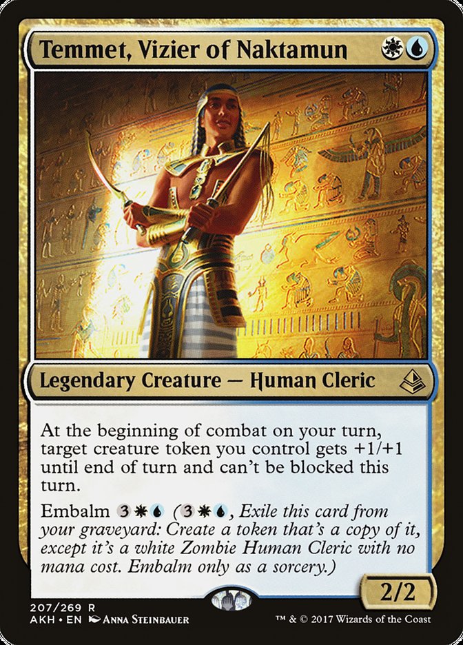 Temmet, Vizier of Naktamun (207) [Amonkhet] | Odin's Place