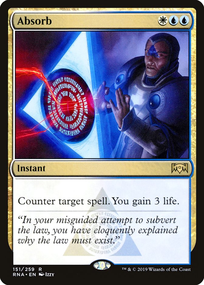 Absorb (151) [Ravnica Allegiance] | Odin's Place