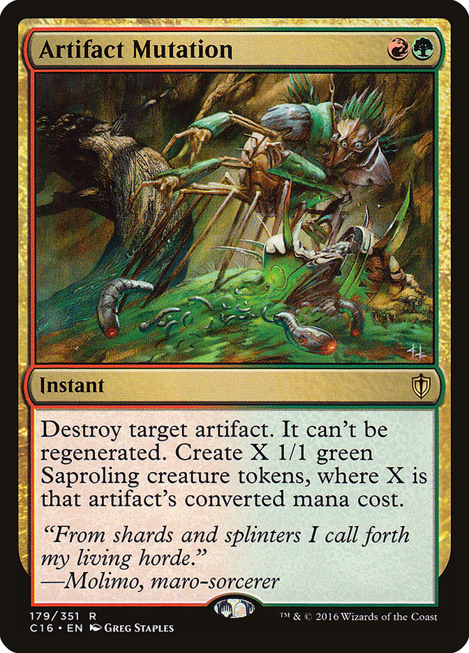 Artifact Mutation (179) [Commander 2016] | Odin's Place
