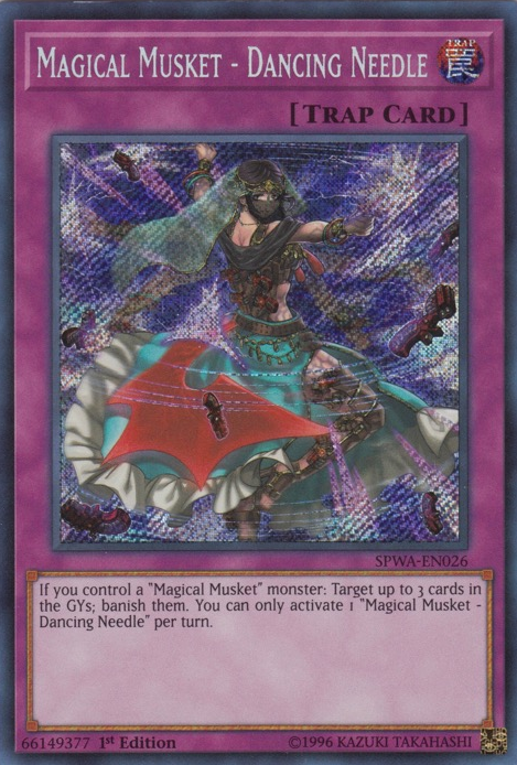Magical Musket - Dancing Needle [SPWA-EN026] Secret Rare | Odin's Place