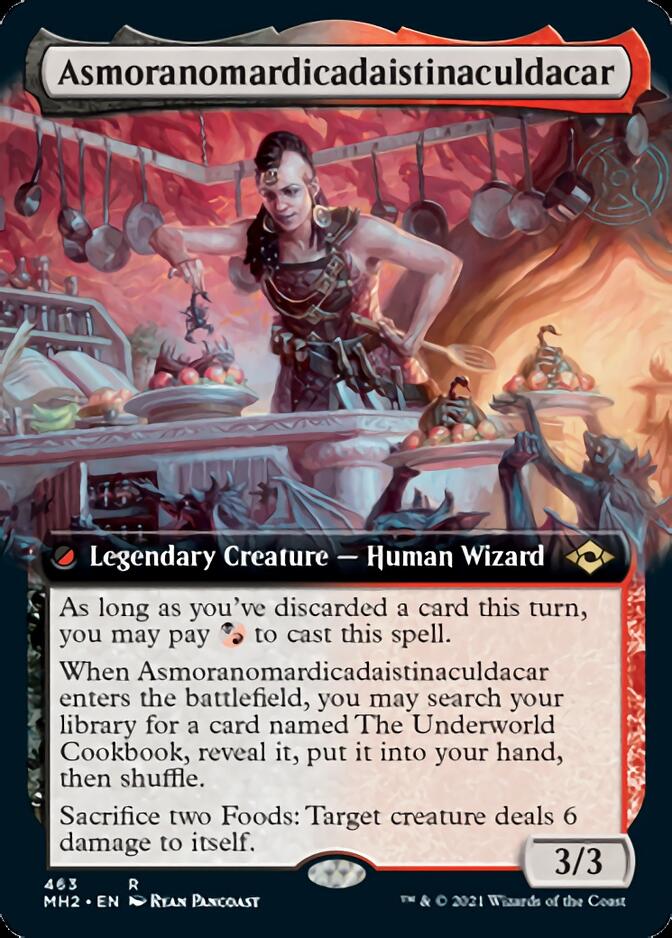 Asmoranomardicadaistinaculdacar (Extended Art) [Modern Horizons 2] | Odin's Place