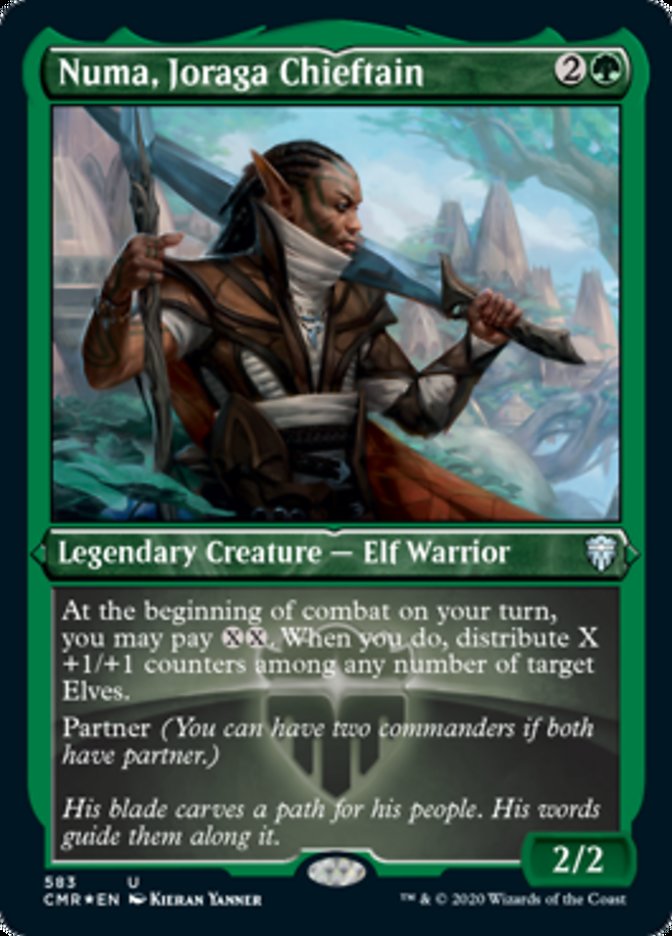 Numa, Joraga Chieftain (Etched) [Commander Legends] | Odin's Place