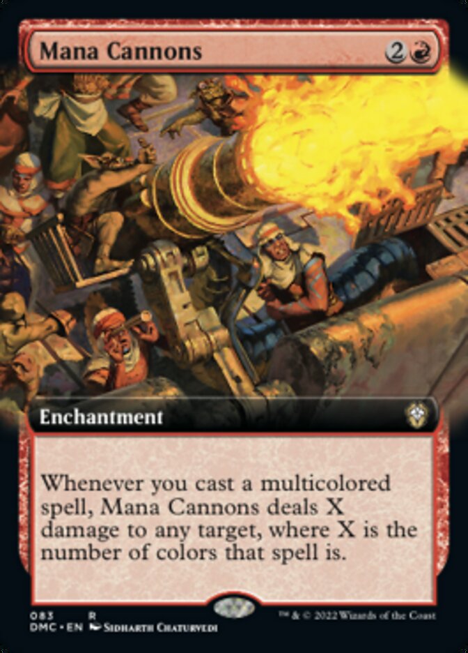 Mana Cannons (Extended Art) [Dominaria United Commander] | Odin's Place