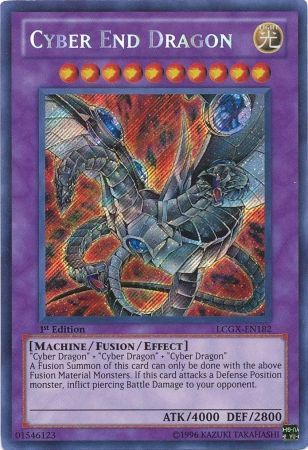 Cyber End Dragon (Alternate Art) [LCGX-EN182] Secret Rare | Odin's Place