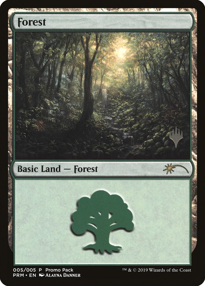 Forest (5) [Core Set 2020 Promo Pack] | Odin's Place