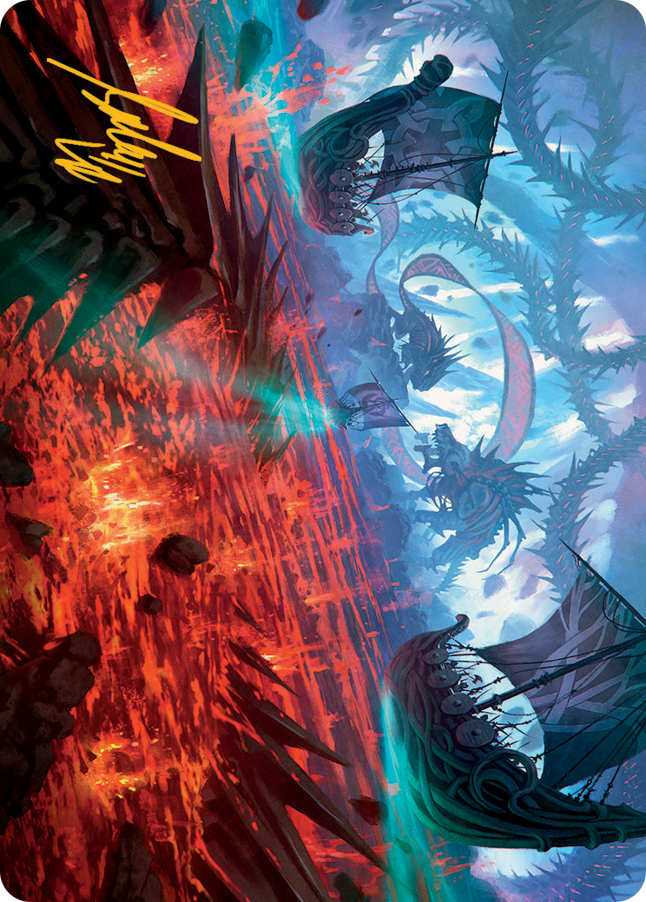 Invasion of Kaldheim Art Card (Gold-Stamped Signature) [March of the Machine Art Series] | Odin's Place