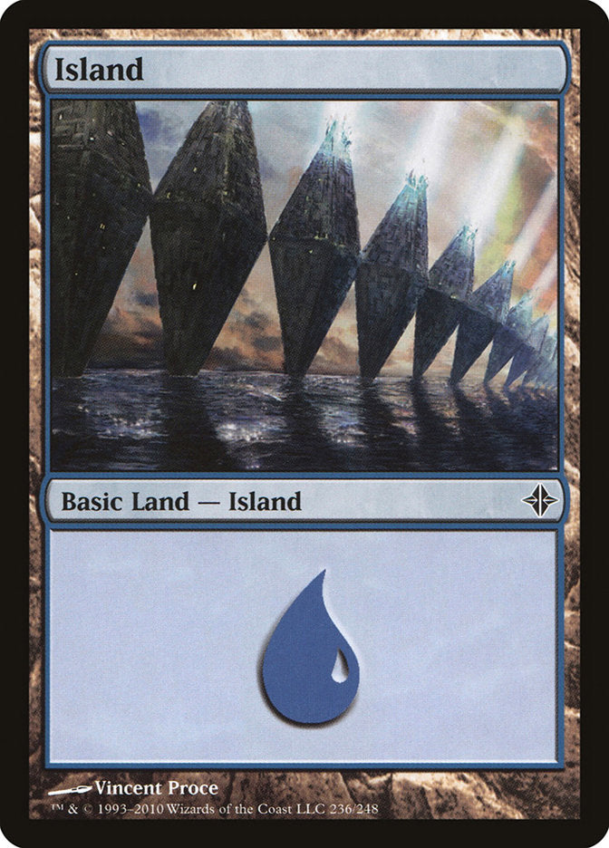 Island (236) [Rise of the Eldrazi] | Odin's Place