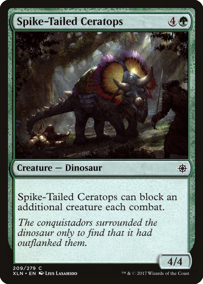 Spike-Tailed Ceratops (209) [Ixalan] | Odin's Place