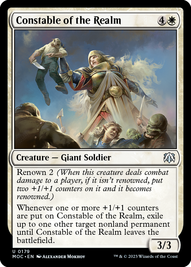 Constable of the Realm [March of the Machine Commander] | Odin's Place
