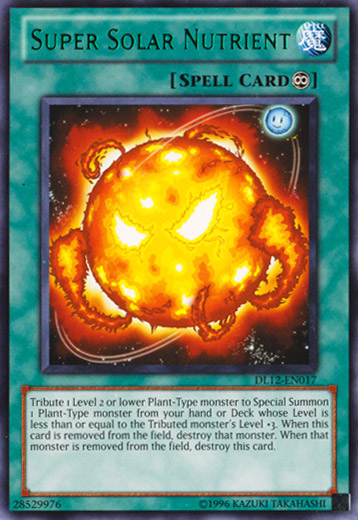Super Solar Nutrient (Green) [DL12-EN017] Rare | Odin's Place