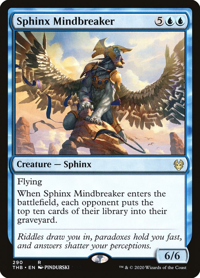 Sphinx Mindbreaker [Theros Beyond Death] | Odin's Place