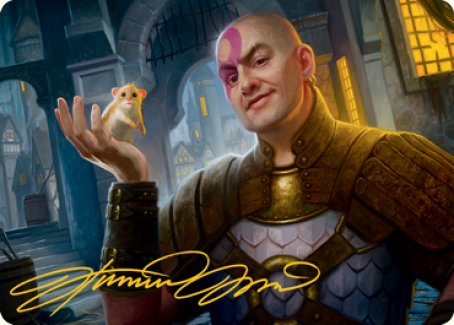 Minsc, Beloved Ranger Art Card (Gold-Stamped Signature) [Dungeons & Dragons: Adventures in the Forgotten Realms Art Series] | Odin's Place