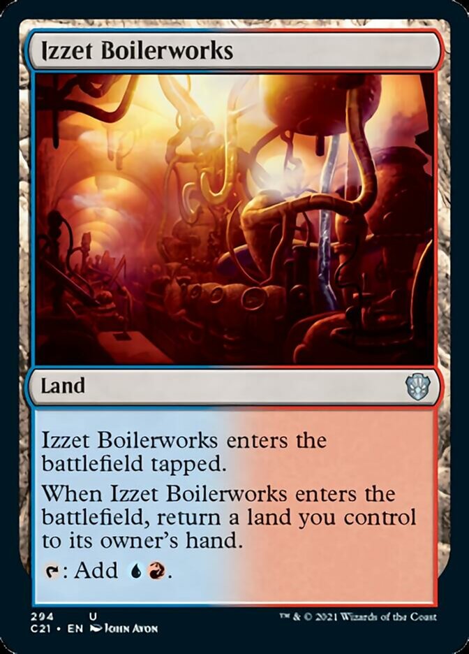 Izzet Boilerworks [Commander 2021] | Odin's Place