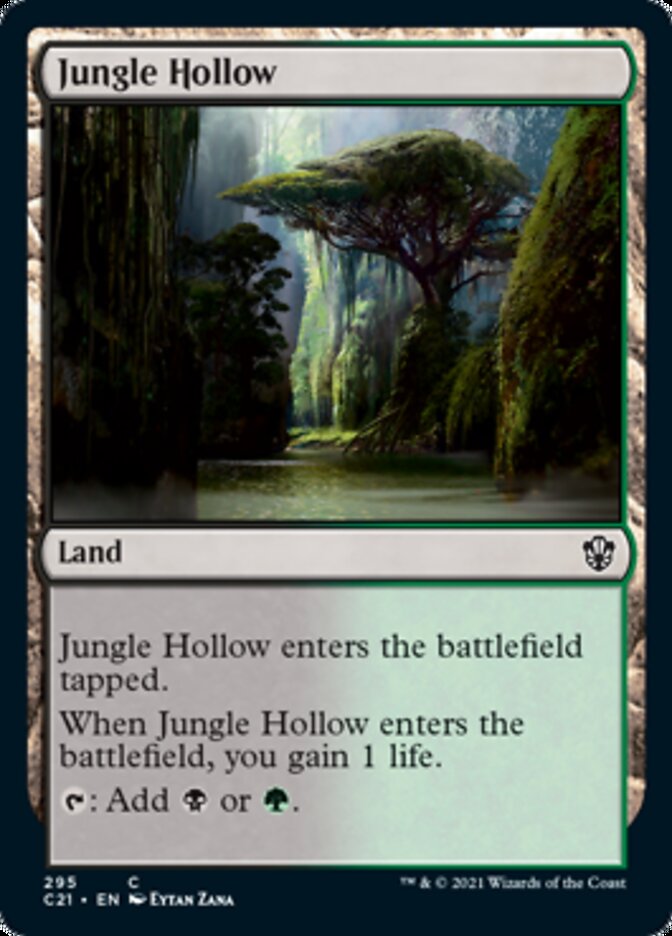 Jungle Hollow [Commander 2021] | Odin's Place