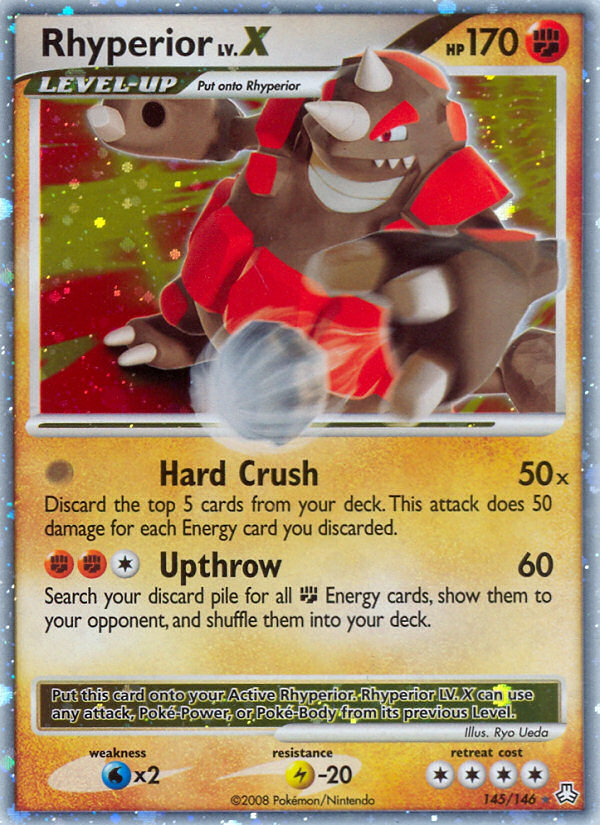 Rhyperior LV.X (145/146) [Diamond & Pearl: Legends Awakened] | Odin's Place