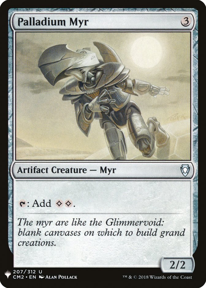 Palladium Myr [Mystery Booster] | Odin's Place