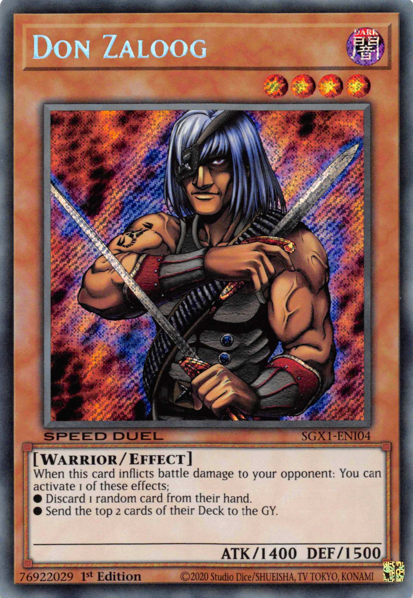 Don Zaloog [SGX1-ENI04] Secret Rare | Odin's Place