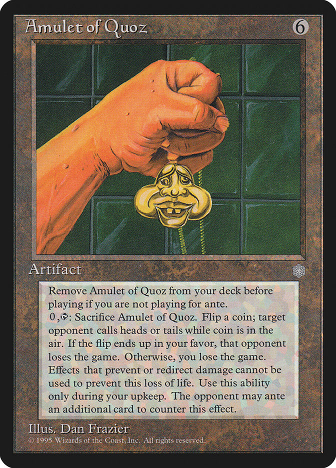 Amulet of Quoz (308) [Ice Age] | Odin's Place