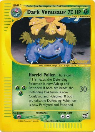 Dark Venusaur (7) (Jumbo Card) [Best of Promos] | Odin's Place