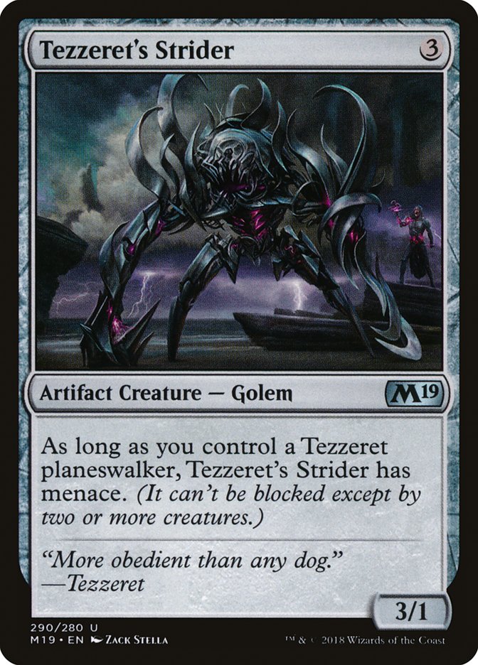 Tezzeret's Strider (290) [Core Set 2019] | Odin's Place