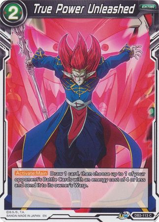 True Power Unleashed (DB3-113) [Giant Force] | Odin's Place